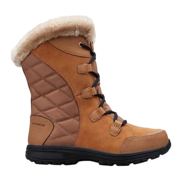 Columbia Ice Maiden II BK1581-288 Womens Elk Black Lace Up Snow Boots Size 10 - Picture 8 of 16